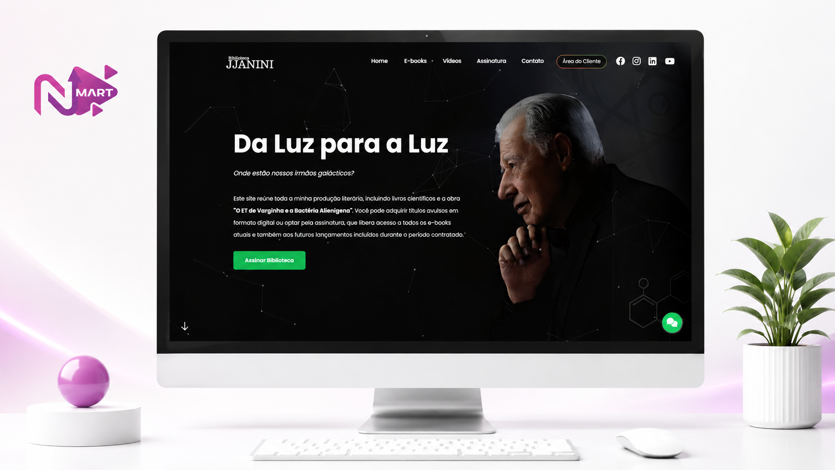Autor com catálogo próprio